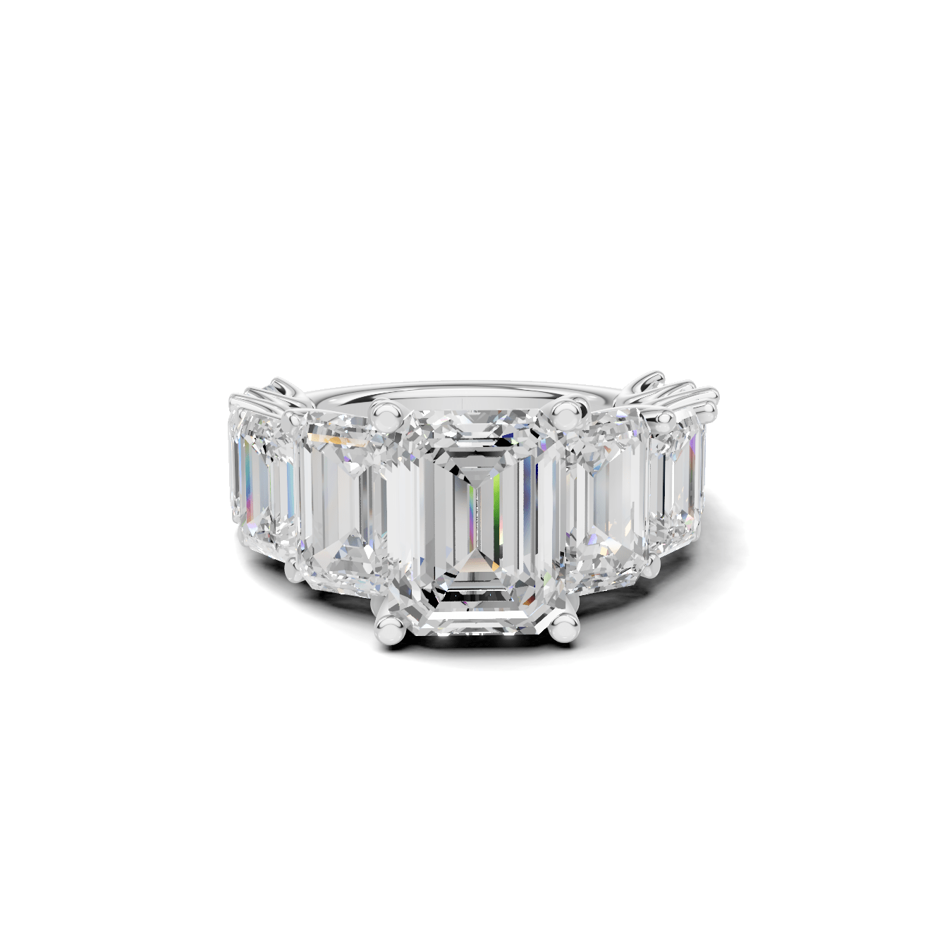 Step Cut Ring
