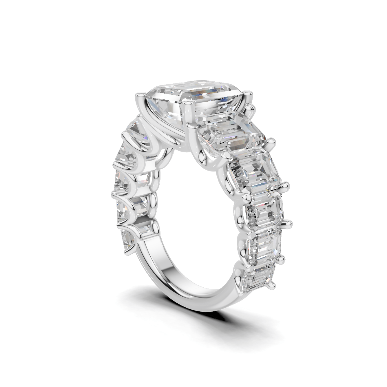 Step Cut Ring