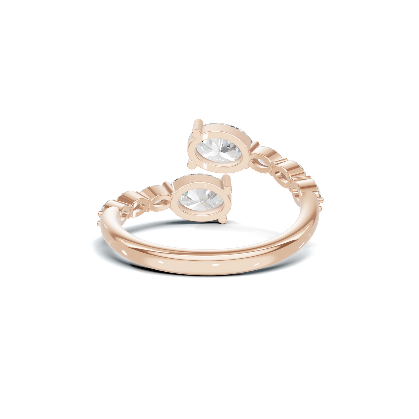 Stunning Bypass Statement Ring