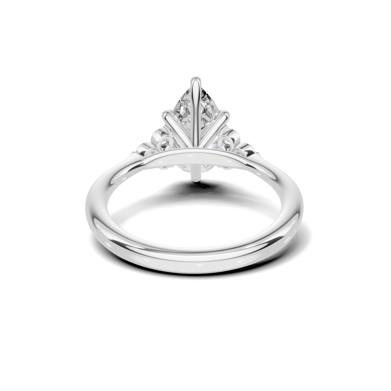 Teardrop Cluster Ring