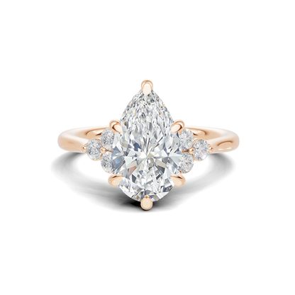 Teardrop Cluster Ring
