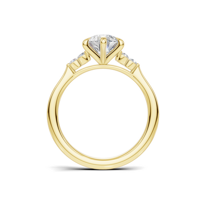 Teardrop Cluster Ring