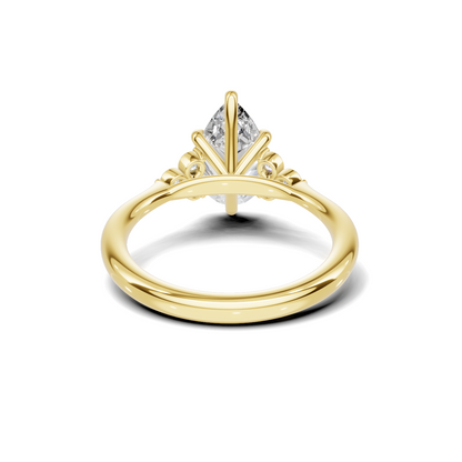 Teardrop Cluster Ring