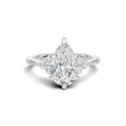 Teardrop Cluster Ring