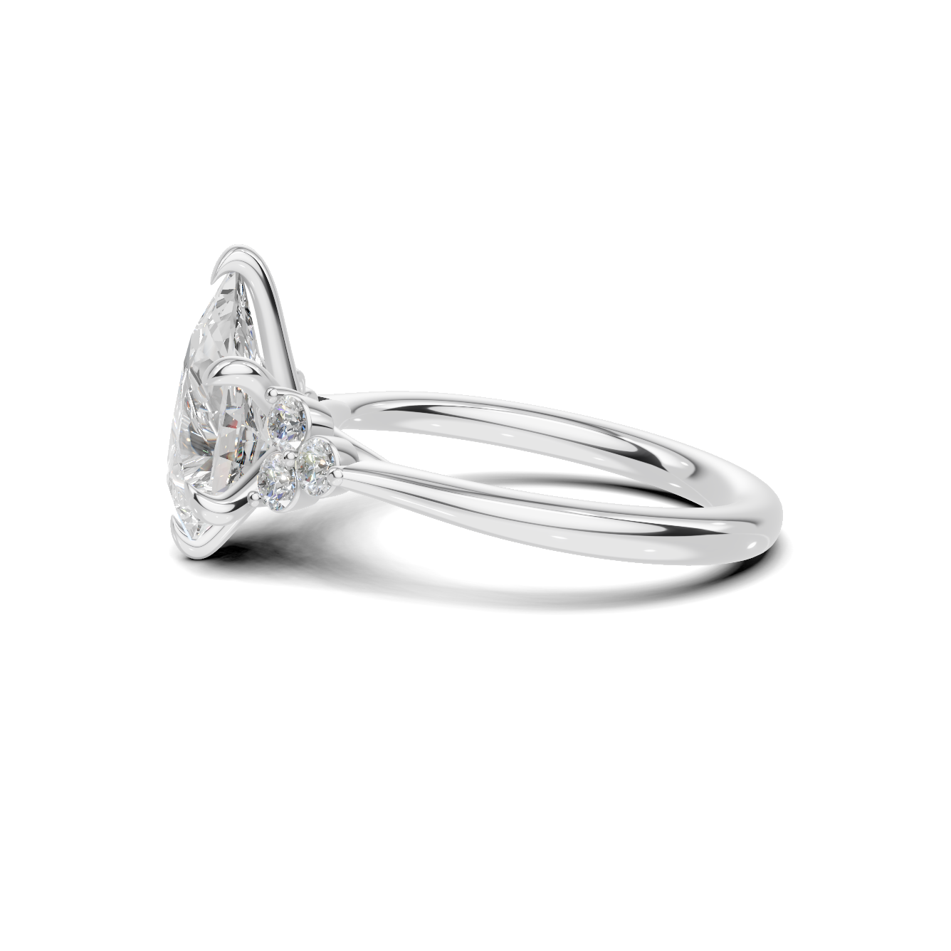 Teardrop Cluster Ring