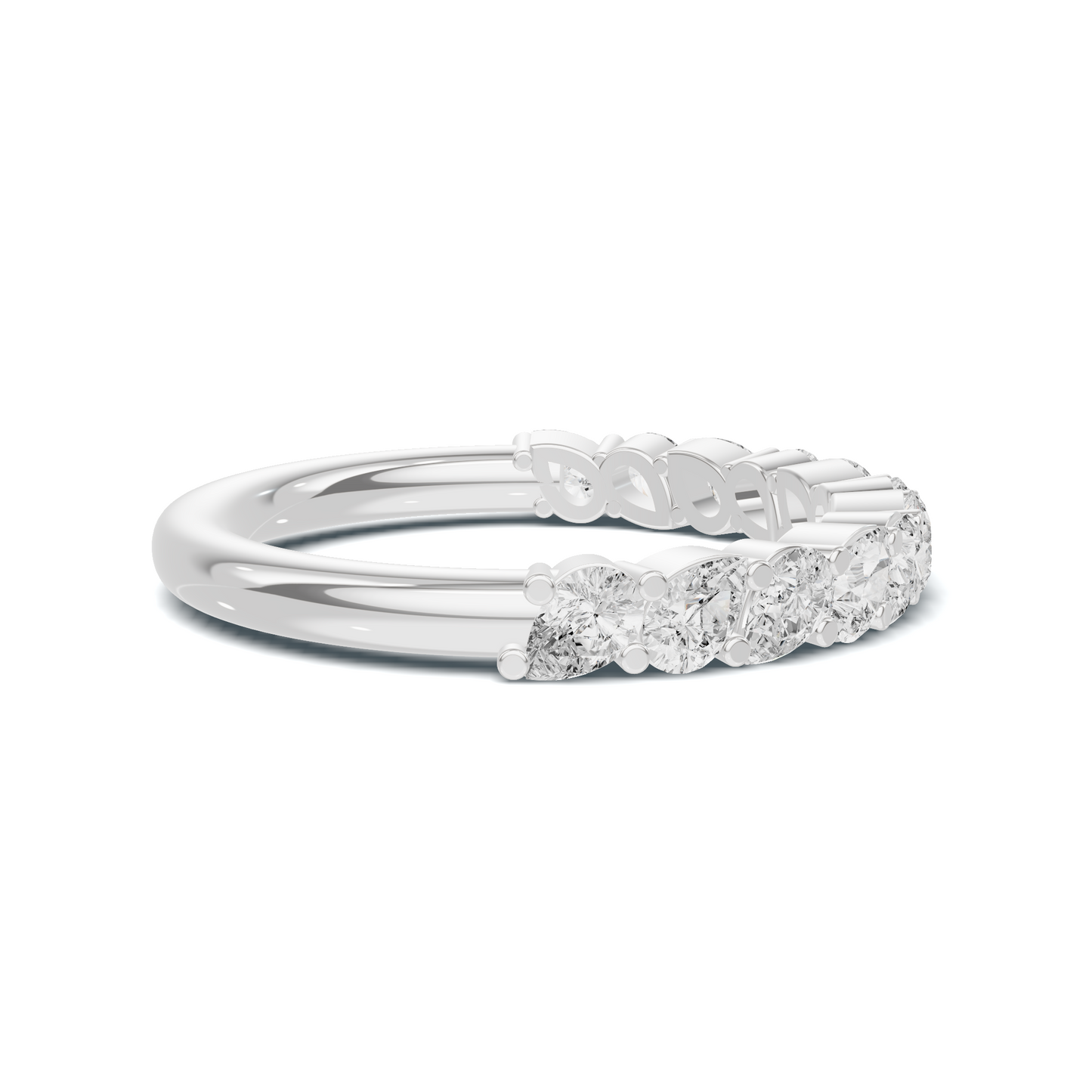 Teardrop Eternity Ring