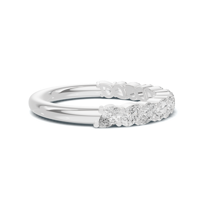 Teardrop Eternity Ring