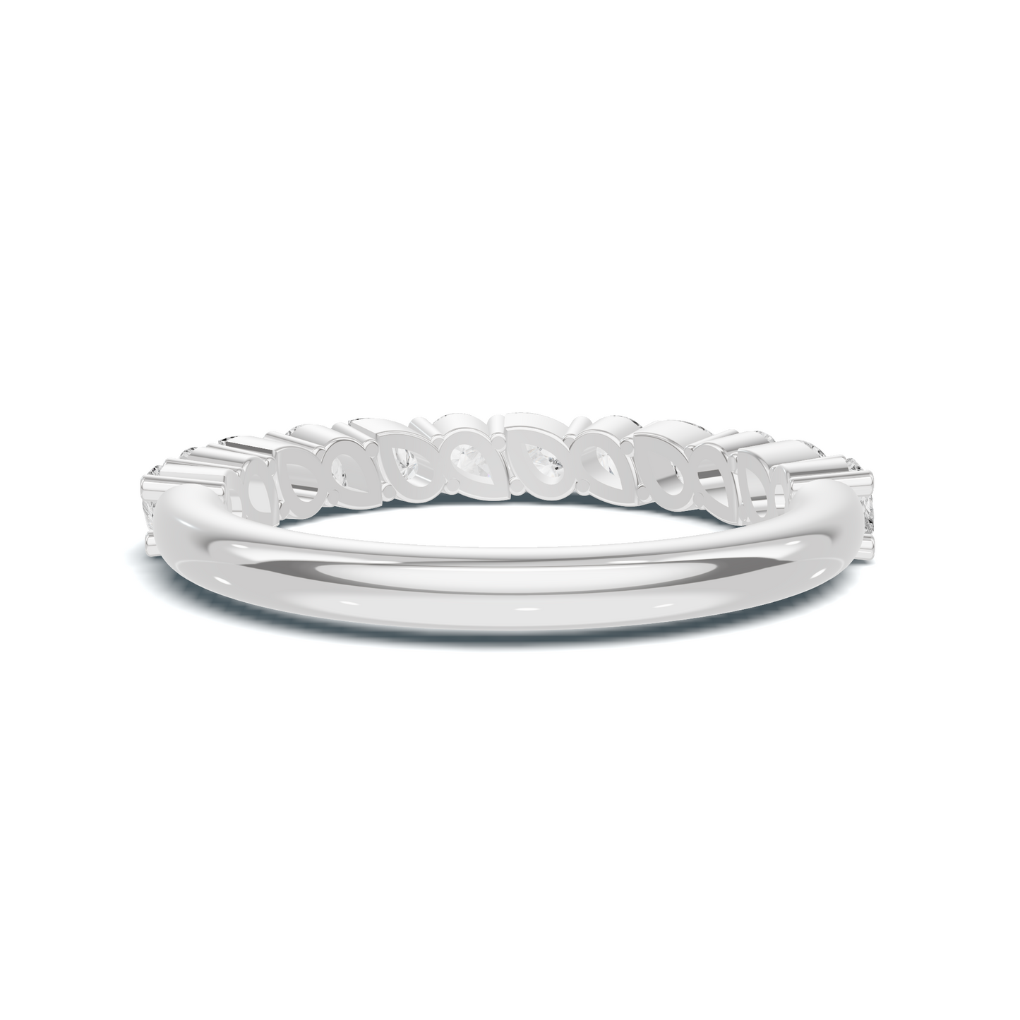 Teardrop Eternity Ring