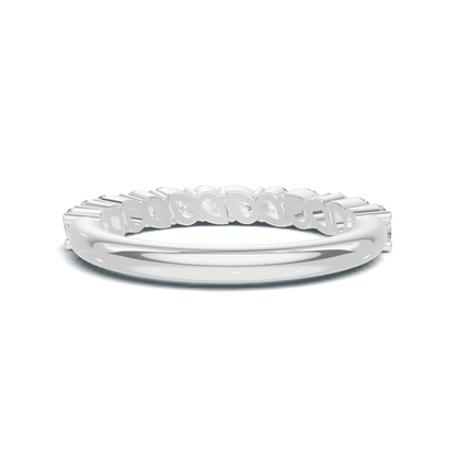 Teardrop Eternity Ring