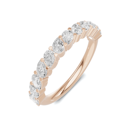 Teardrop Eternity Ring