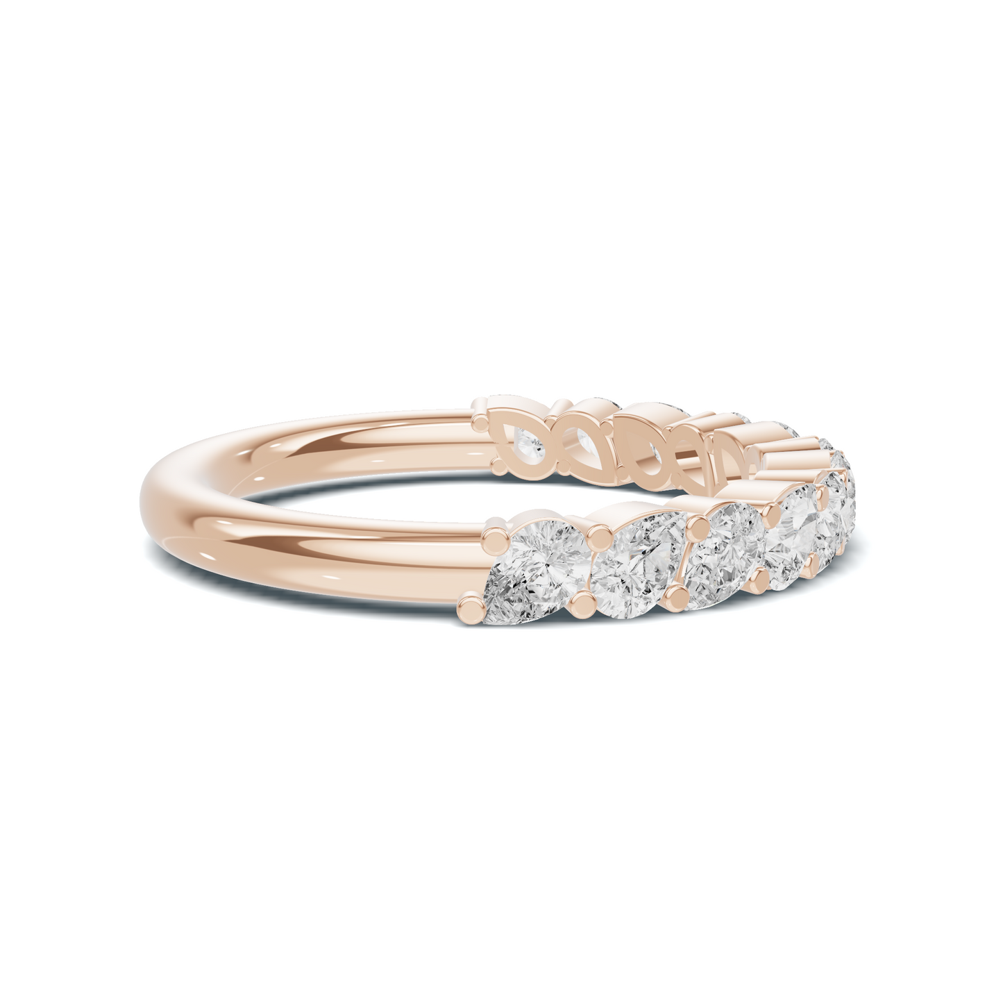 Teardrop Eternity Ring