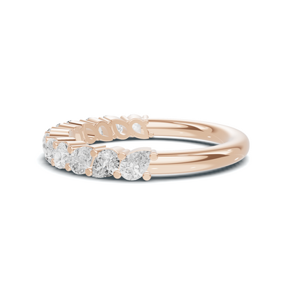 Teardrop Eternity Ring