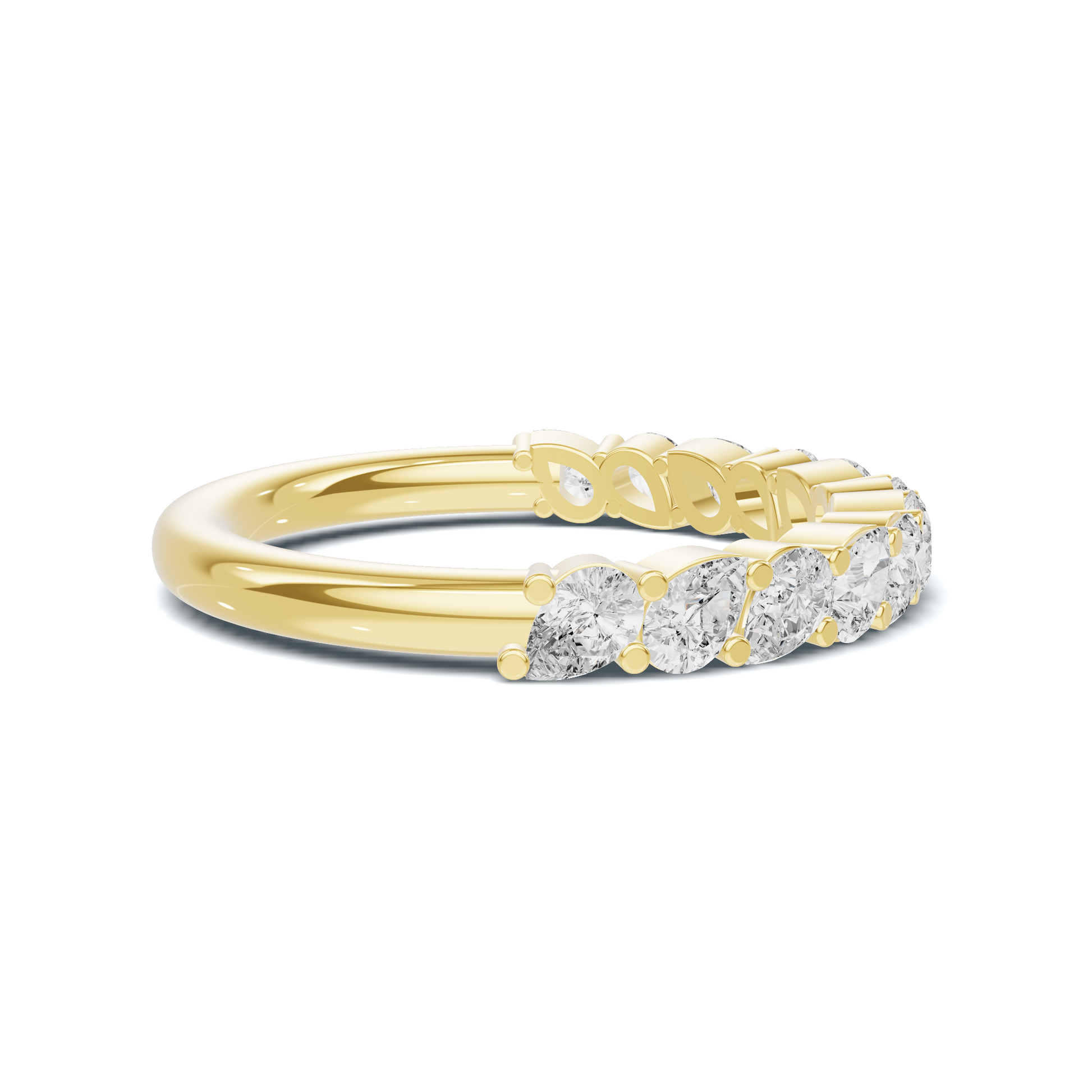 Teardrop Eternity Ring