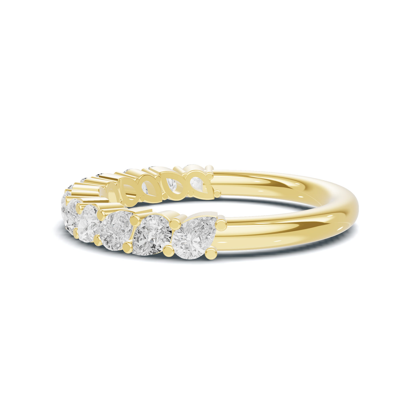 Teardrop Eternity Ring