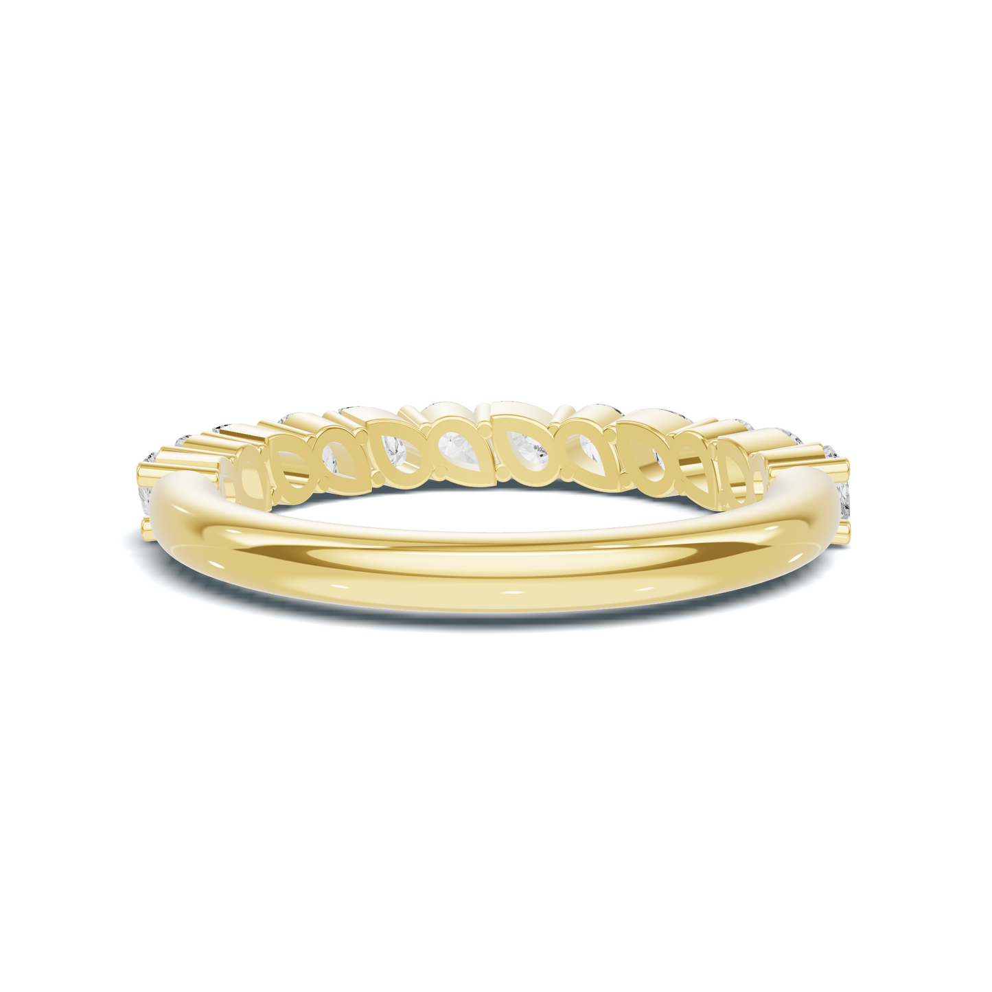 Teardrop Eternity Ring