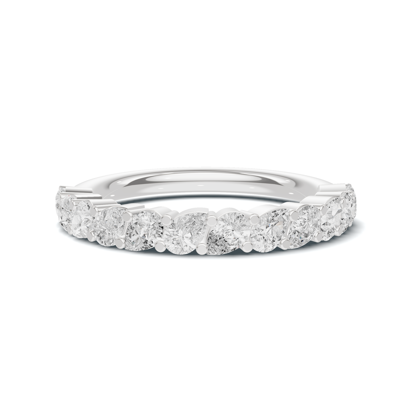 Teardrop Eternity Ring