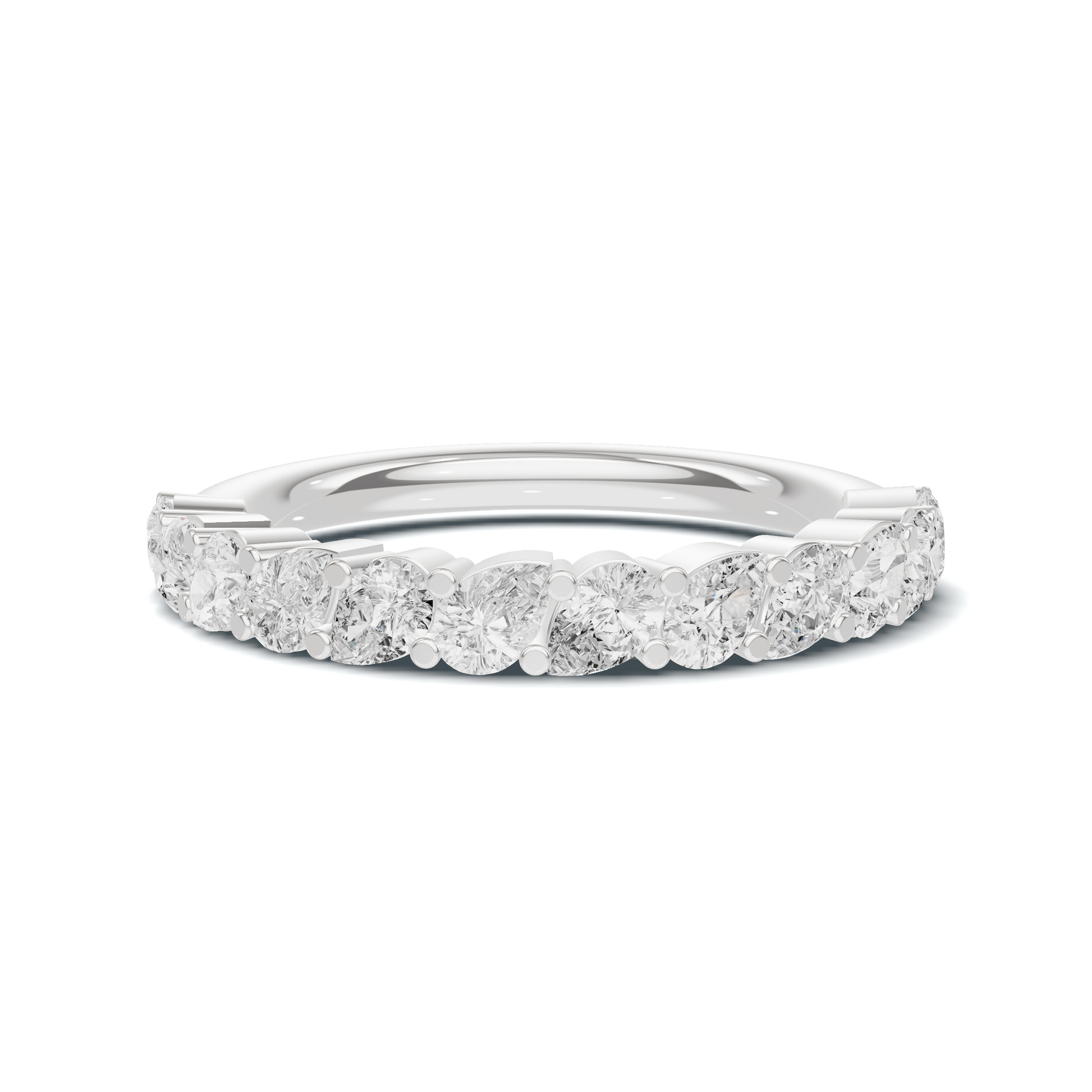 Teardrop Eternity Ring