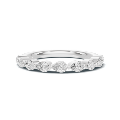Teardrop Stacking Eternity Ring