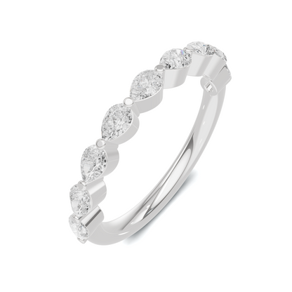 Teardrop Stacking Eternity Ring