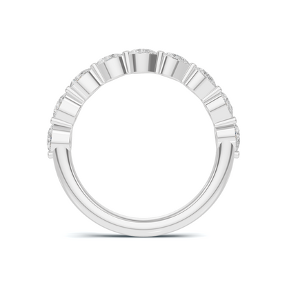 Teardrop Stacking Eternity Ring