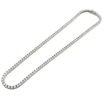 Moissanite Tennis Chains Iced 925 Sterling Silver