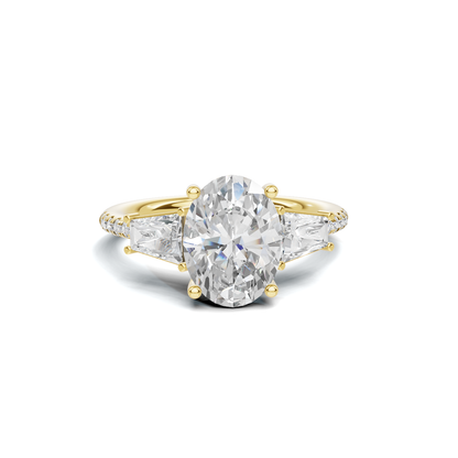 Three Stone Accent Ring