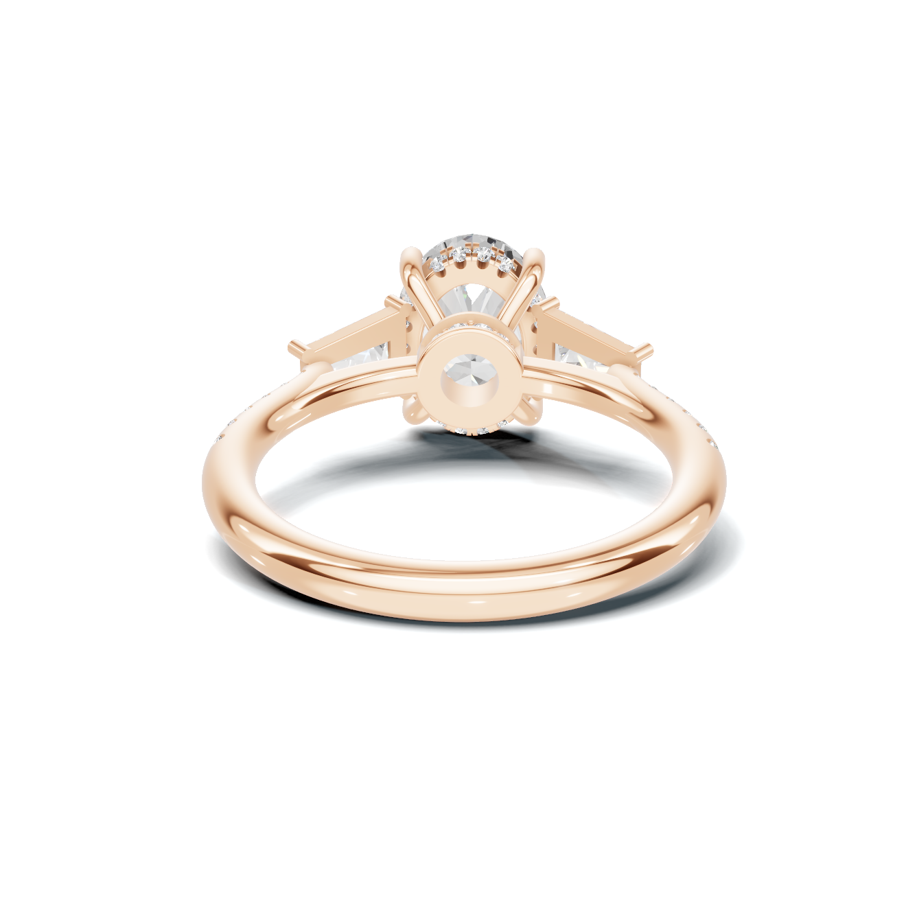 Three Stone Accent Ring