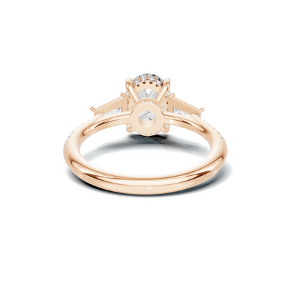 Three Stone Accent Ring