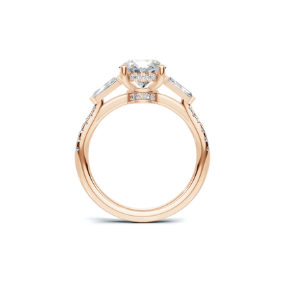 Three Stone Accent Ring