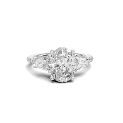 Three Stone Accent Ring