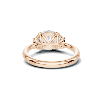 Three Stone Accented Ring