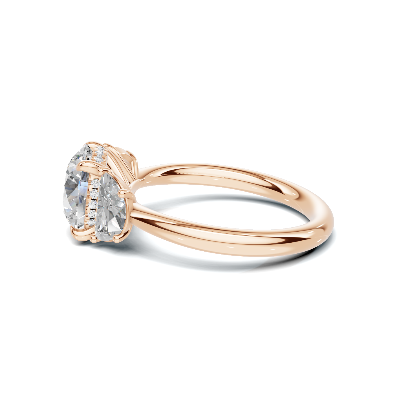 Three Stone Accented Ring