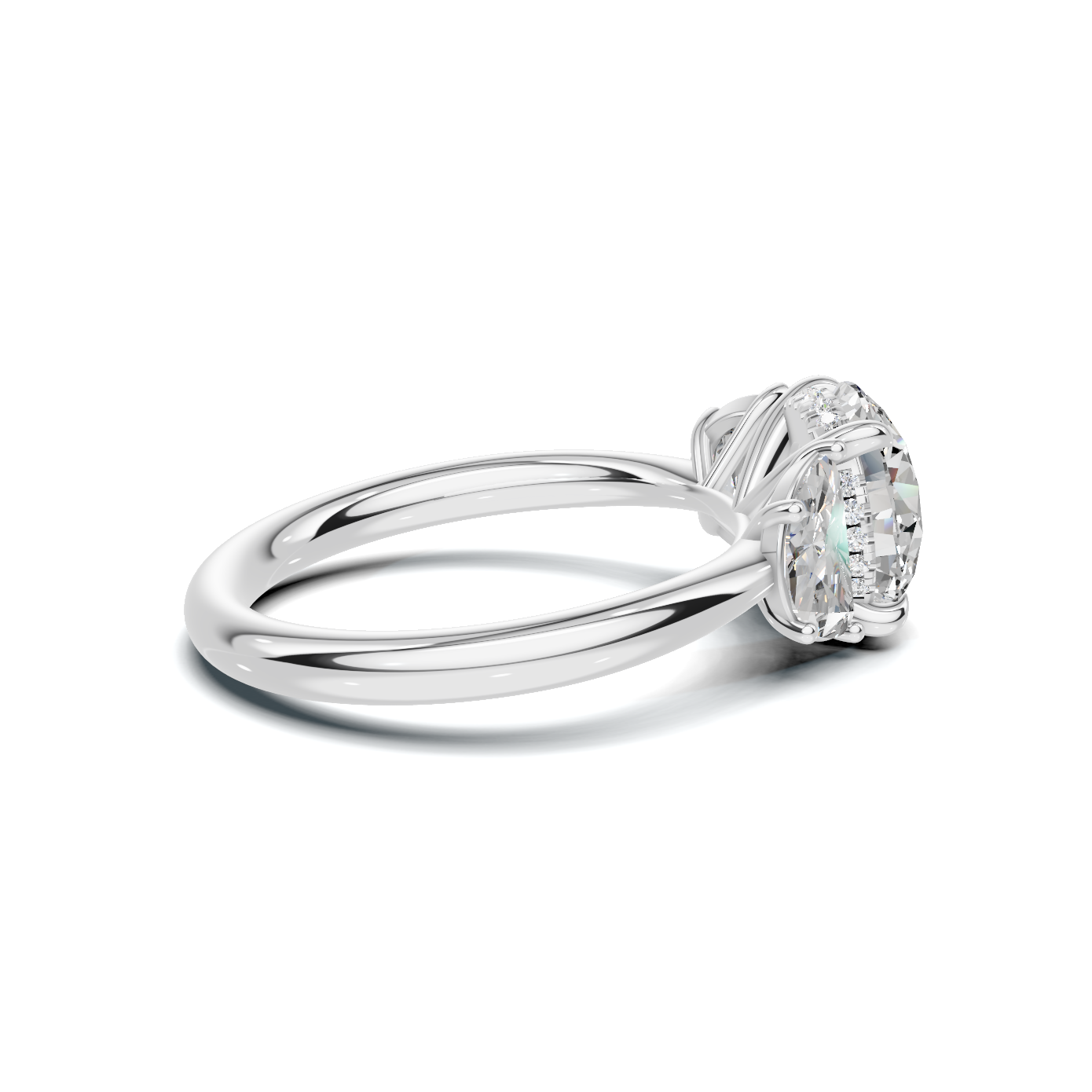 Three Stone Accented Ring