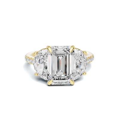 Three Stone Statement Ring
