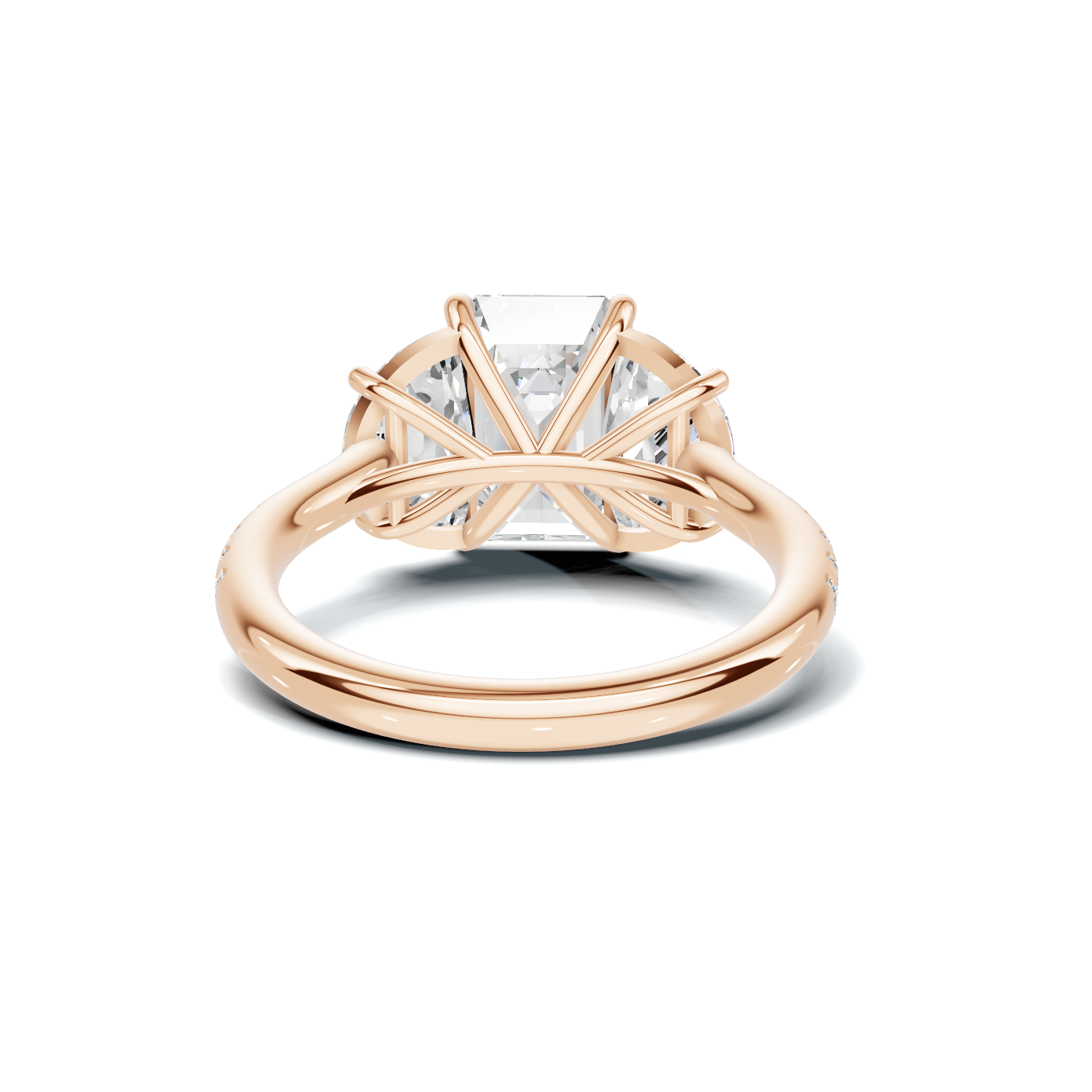 Three Stone Statement Ring
