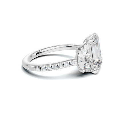 Three Stone Statement Ring