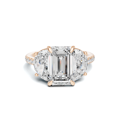 Three Stone Statement Ring