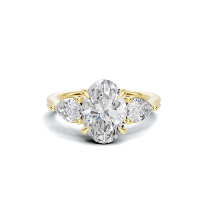 Three Stone Trilogy Ring