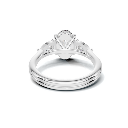Three Stone Trilogy Ring