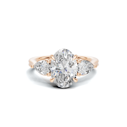 Three Stone Trilogy Ring