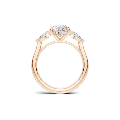 Three Stone Trilogy Ring