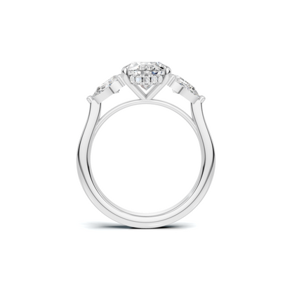 Three Stone Trilogy Ring