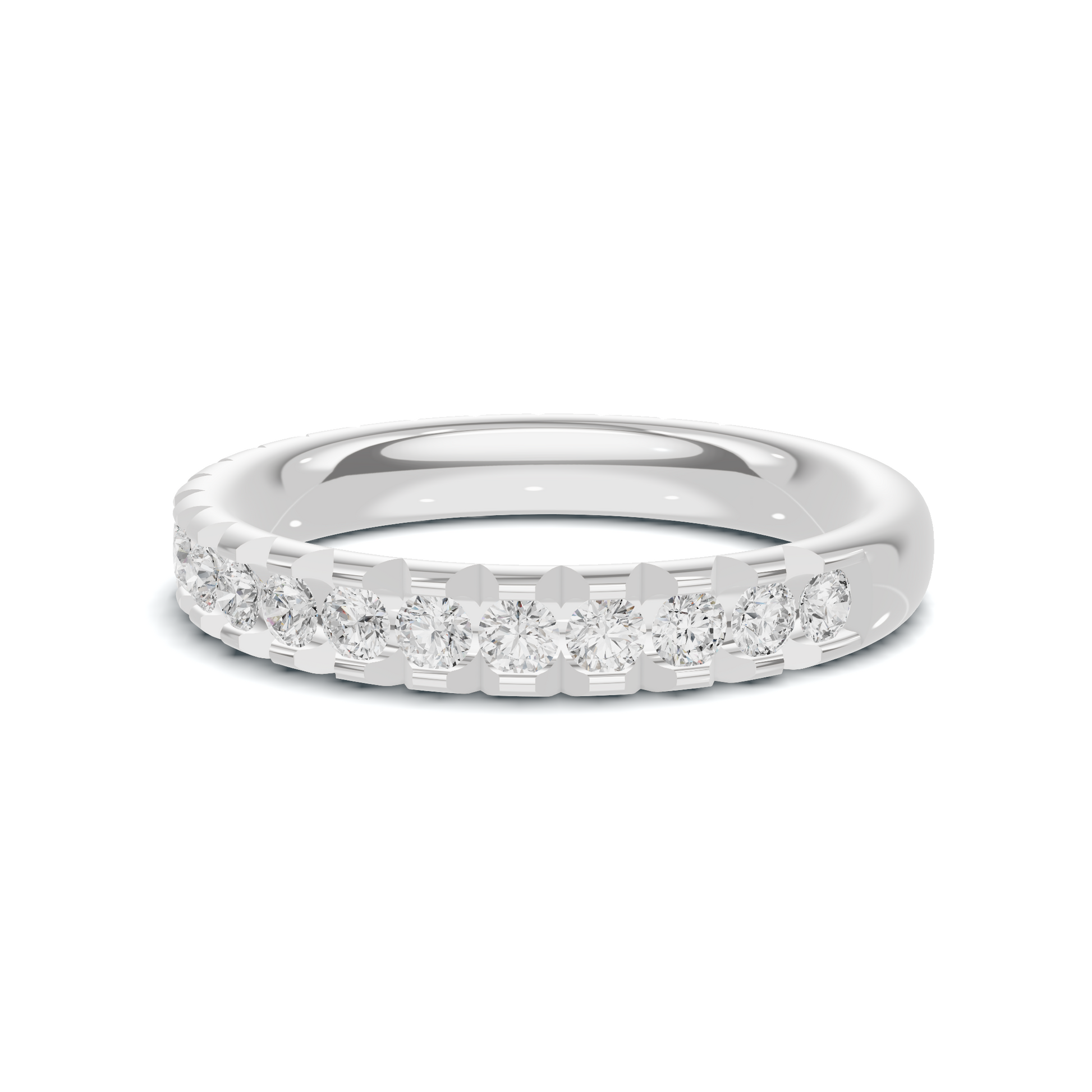 Timeless Shared Prong Ring