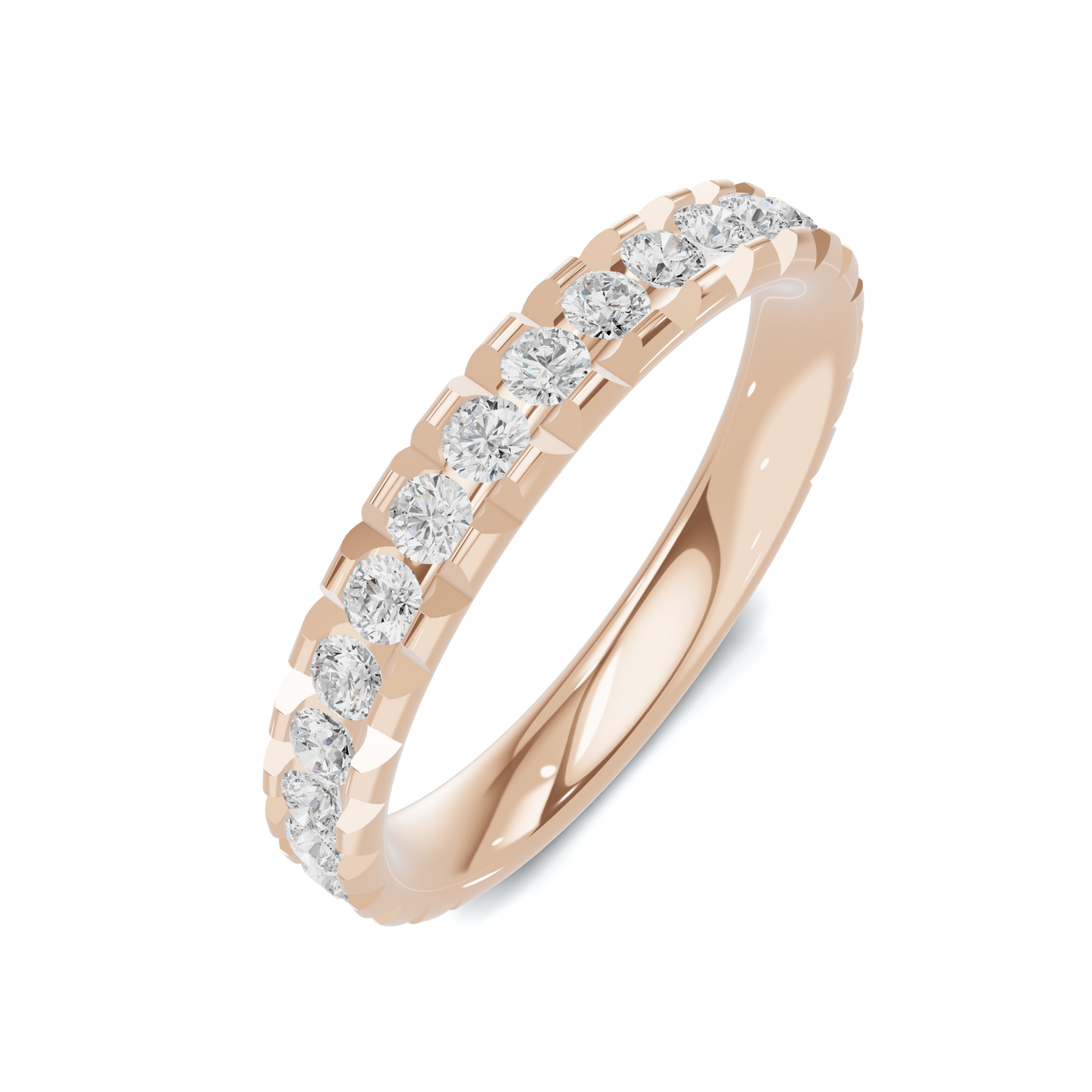 Timeless Shared Prong Ring