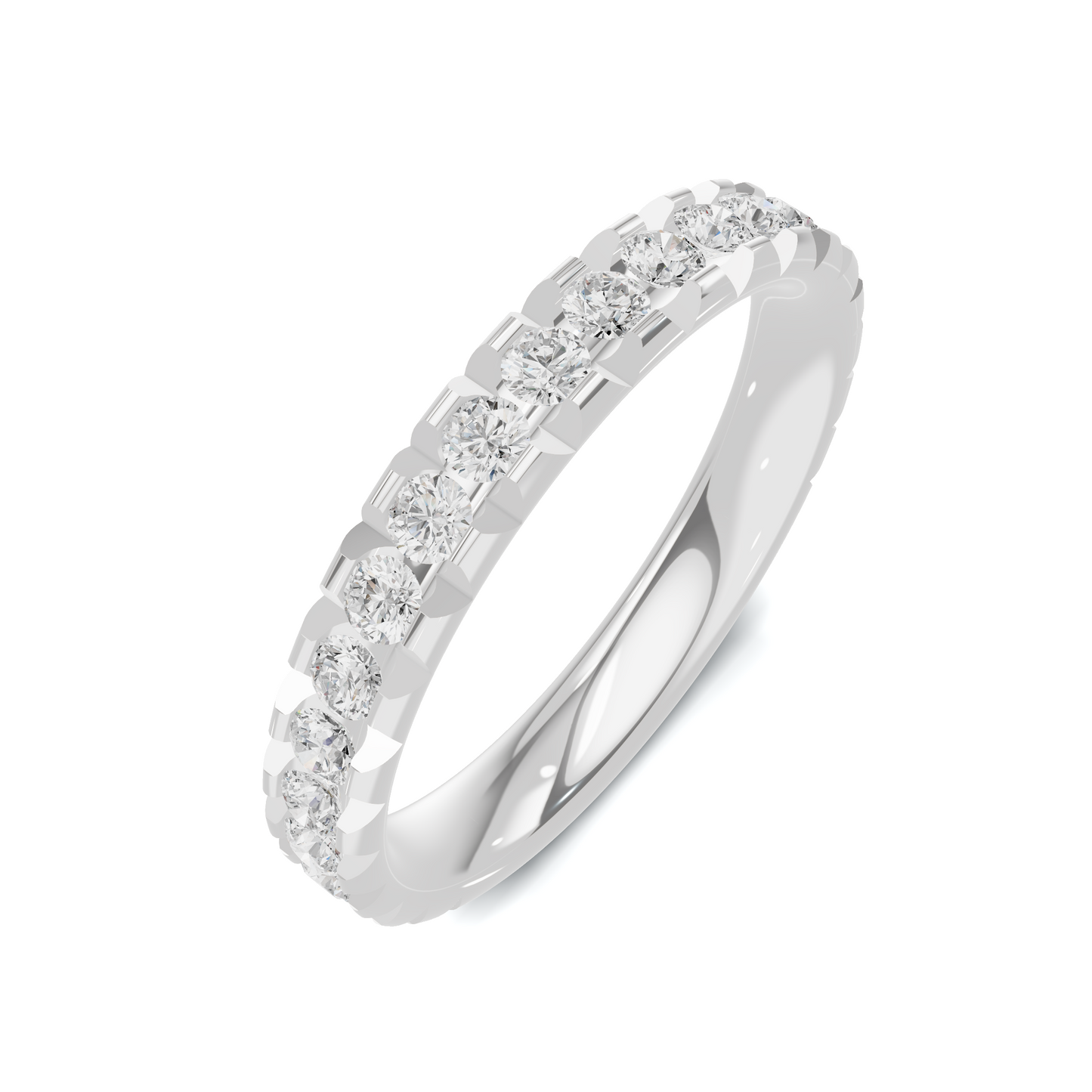 Timeless Shared Prong Ring