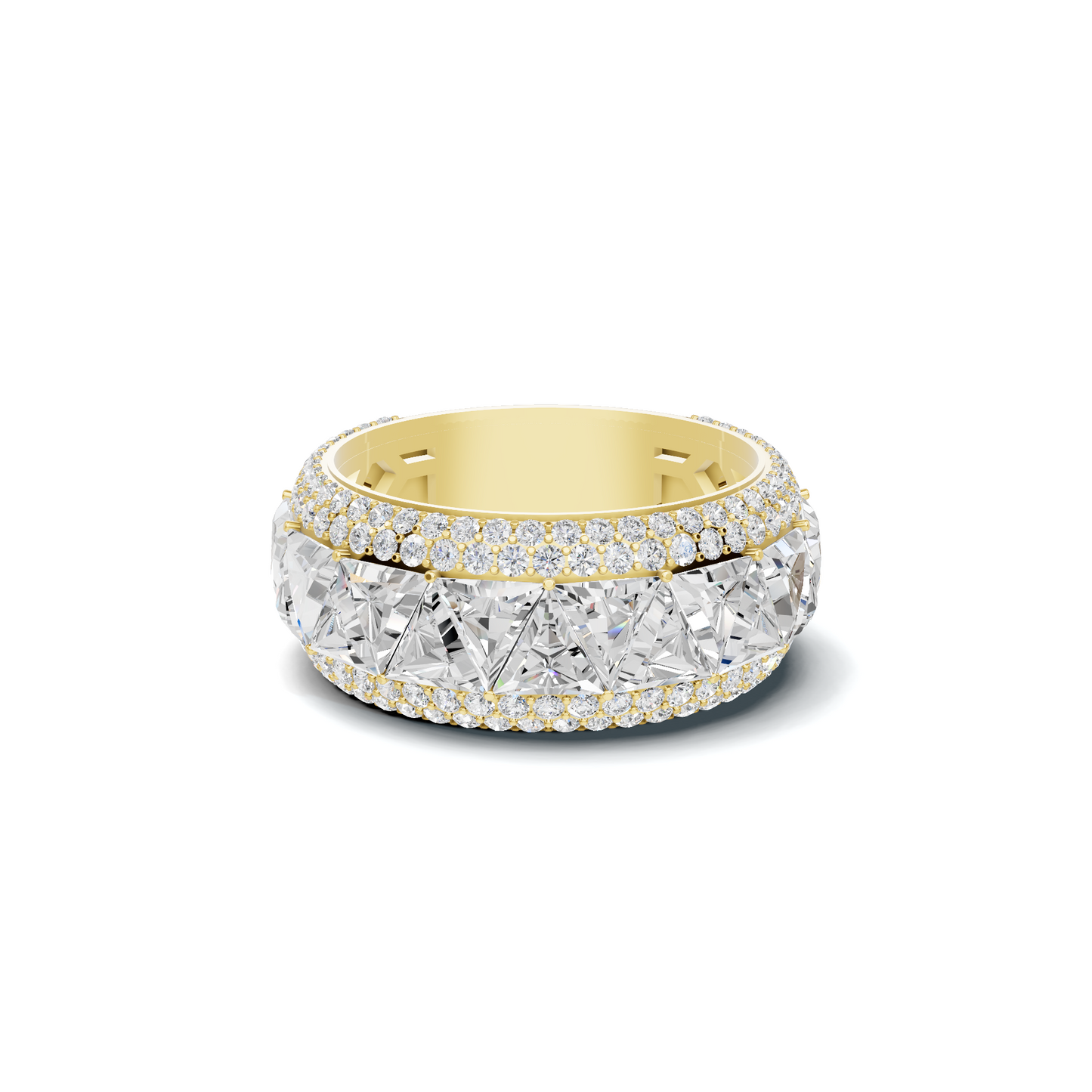 Triangle Eternity Ring