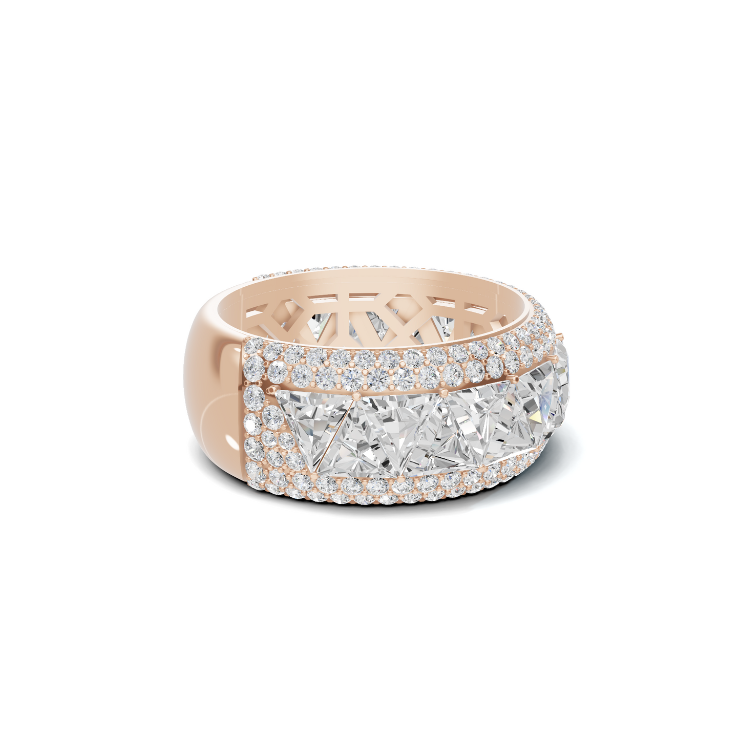 Triangle Eternity Ring