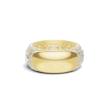 Triangle Eternity Ring