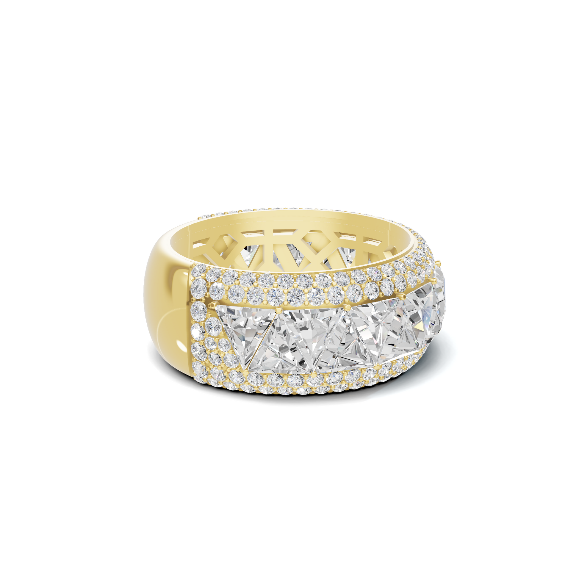 Triangle Eternity Ring