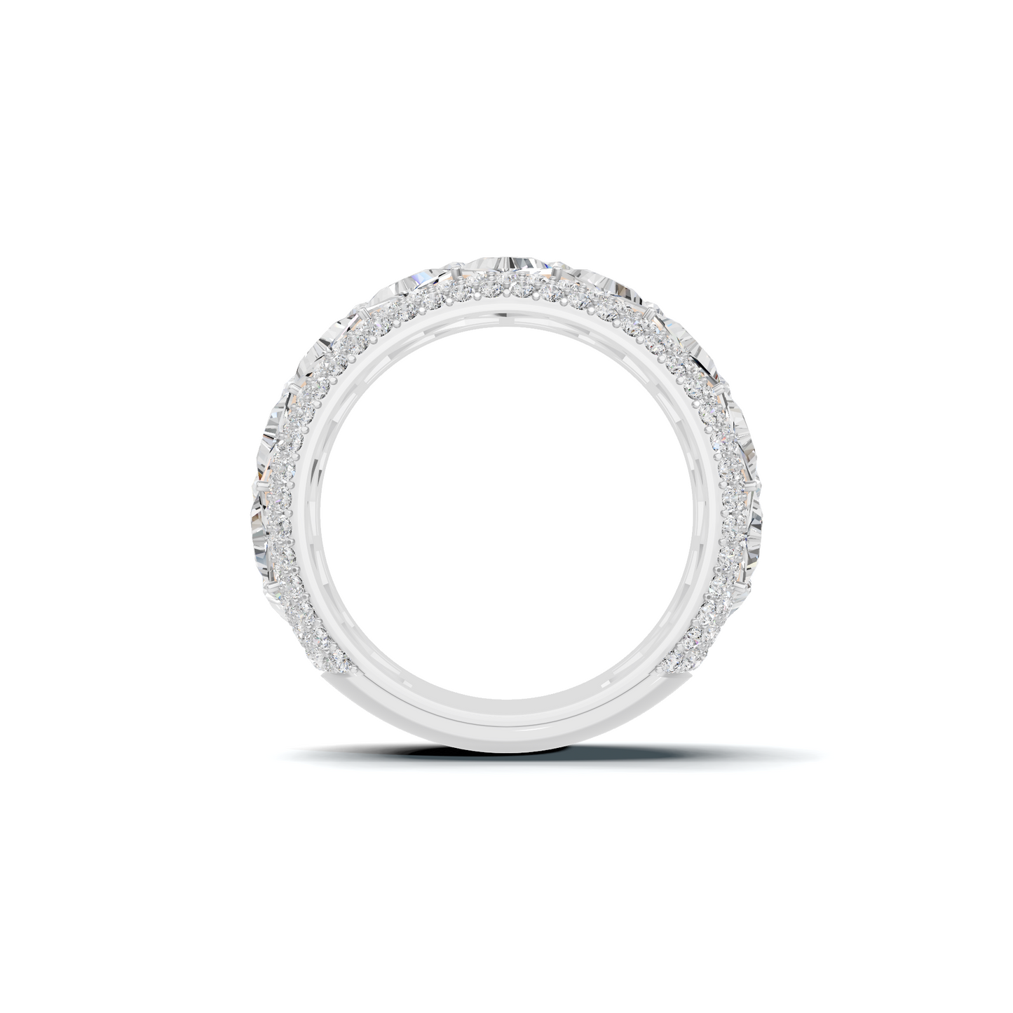 Triangle Eternity Ring